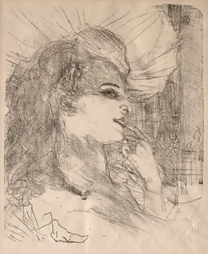 Portraits of Actors and Actresses: Thirteen Lithographs: Anna Held
