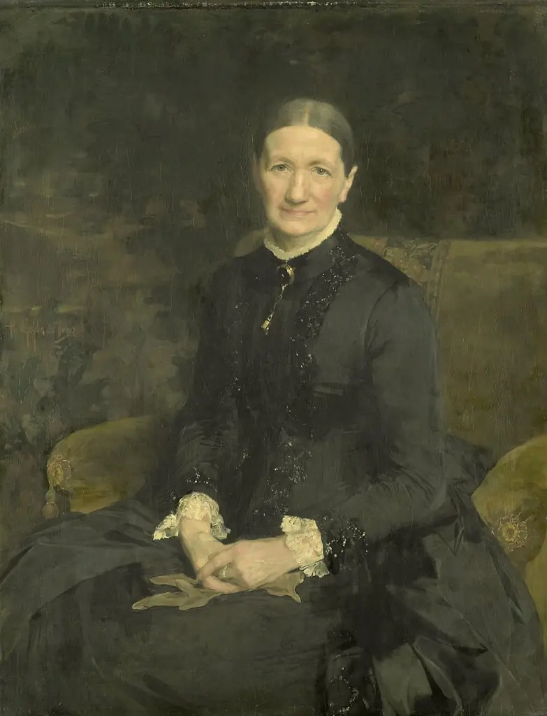 Portrait of Mrs. A J Zubli-Maschhaupt