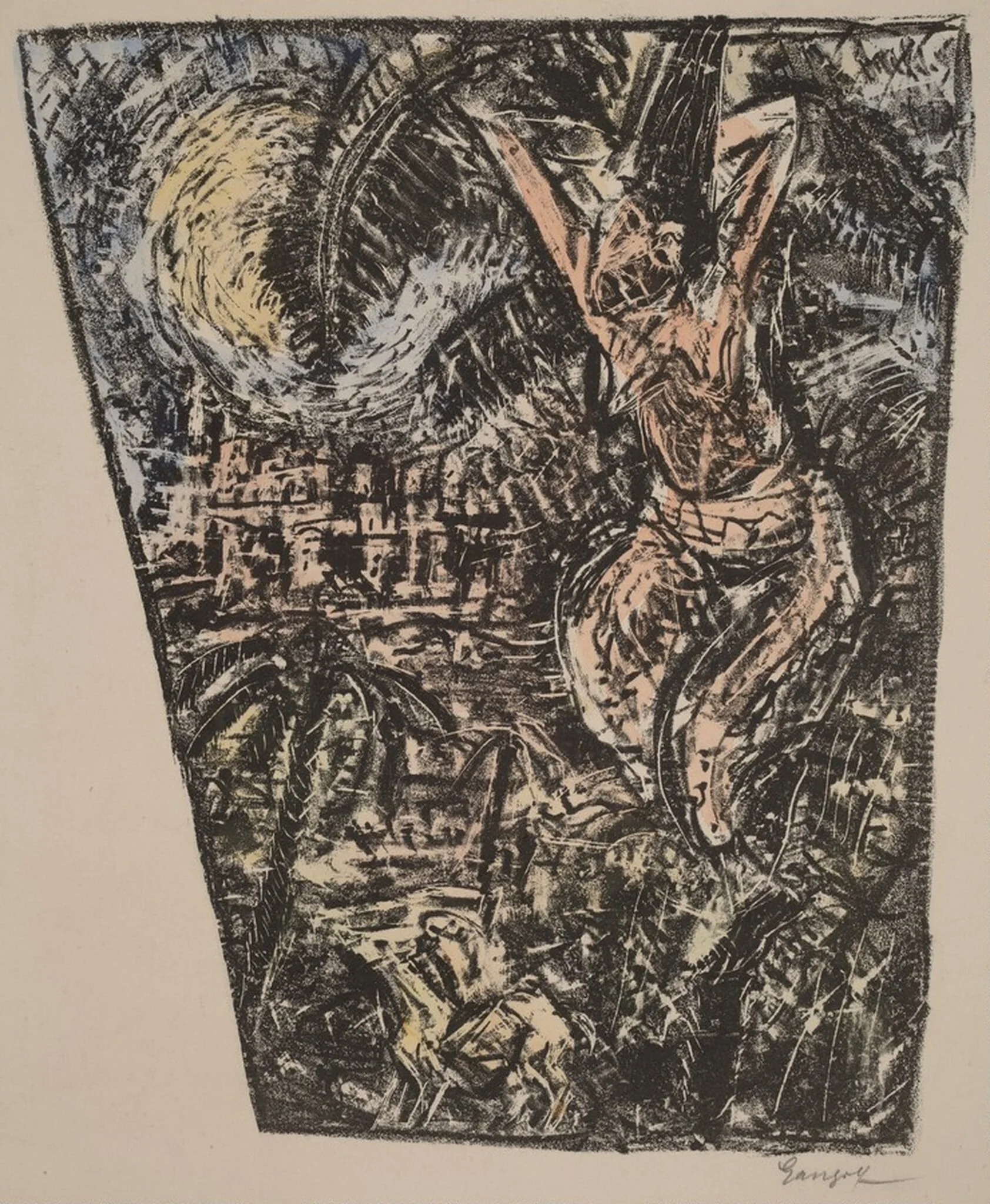 The Suffering Ones, by Paul Gangolf, ink, 1879