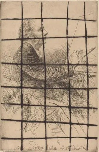Self-Portrait at the Easel