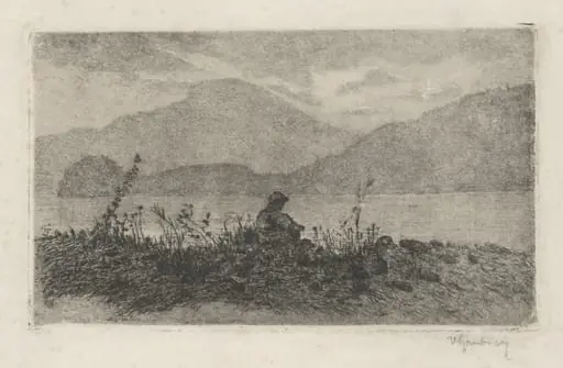 A May Evening at Lierna, 2
