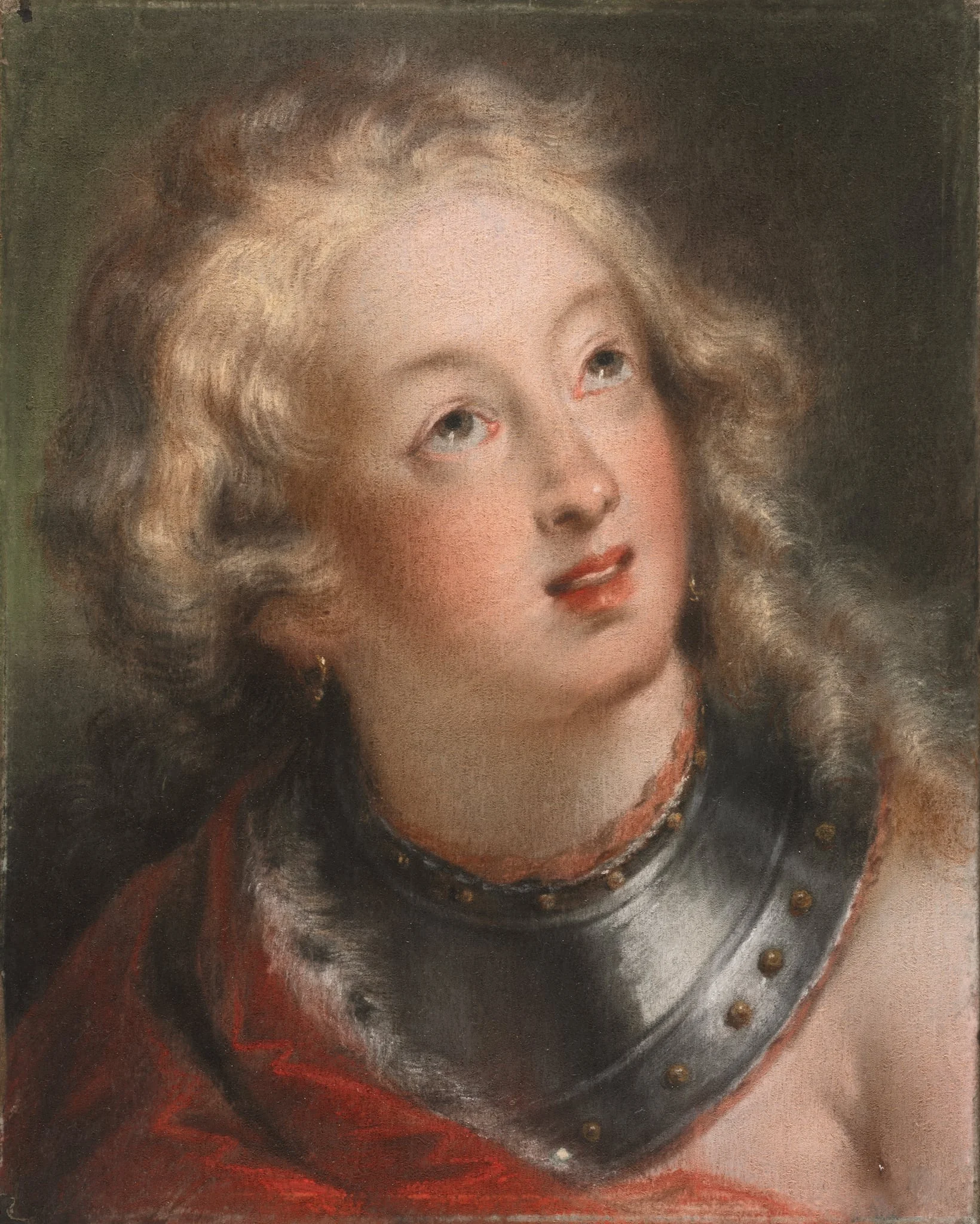 Head of a Woman (Beatrice), by Rosalba Carriera, 1726