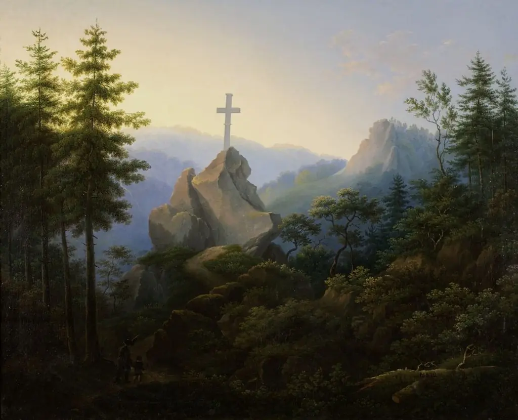 Der Ilsenstein am Fuße des Brockens im Harzgebirge
