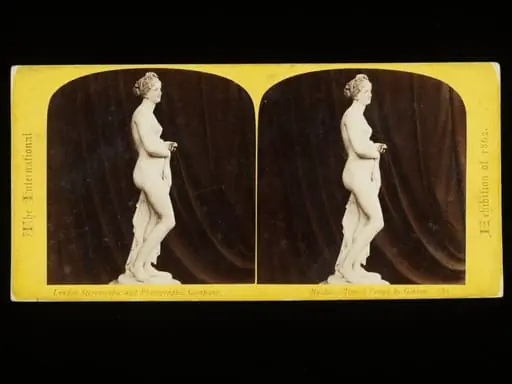 Tinted Venus sculpture by John Gibson