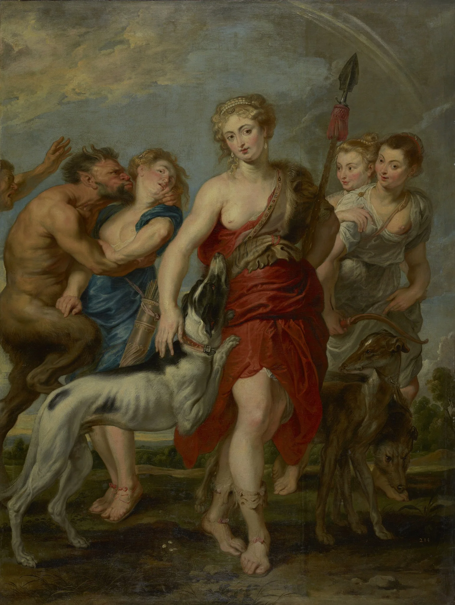 Diana and Her Nymphs on the Hunt