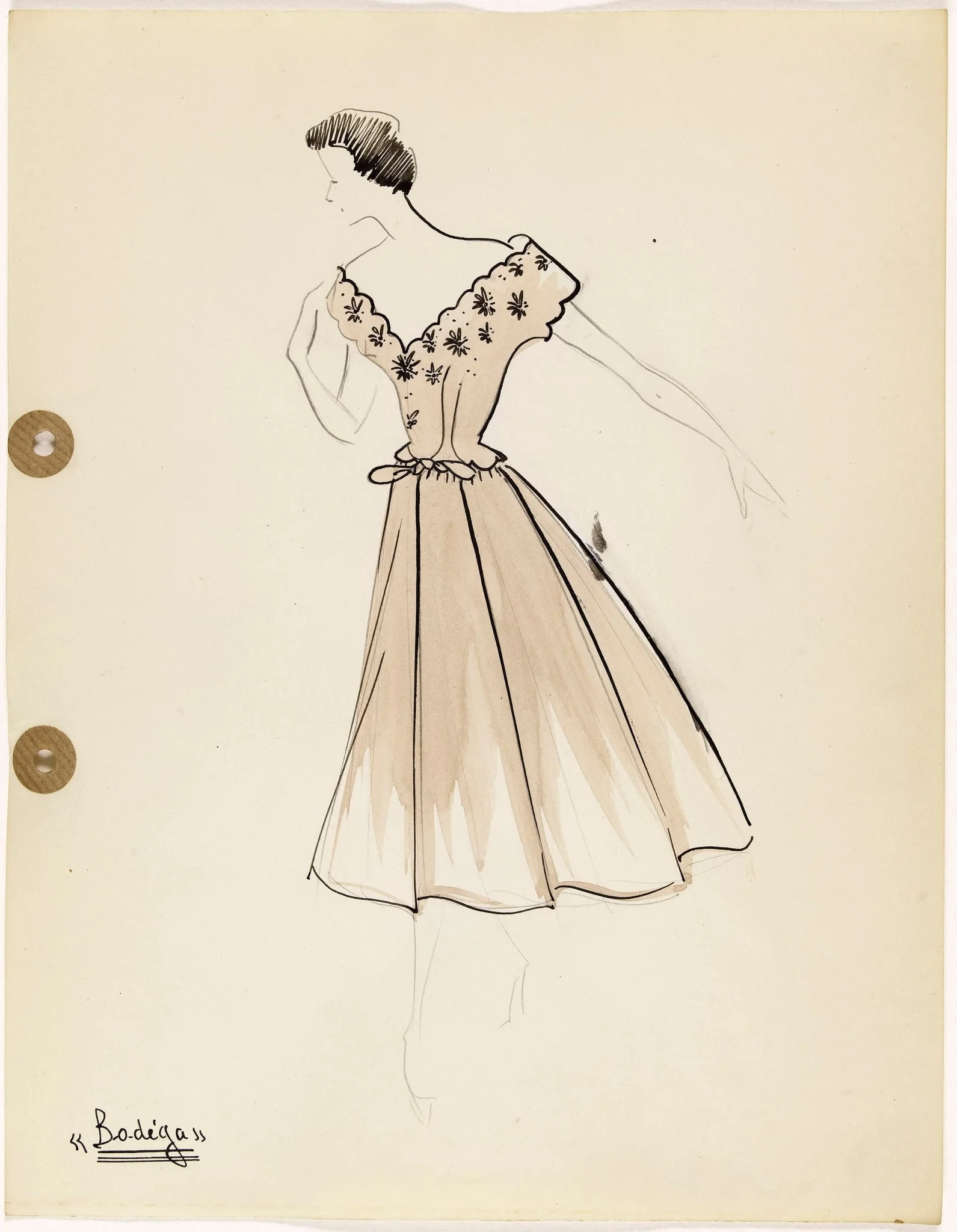 'Bodéga', by Marie-Louise Carven, 1949