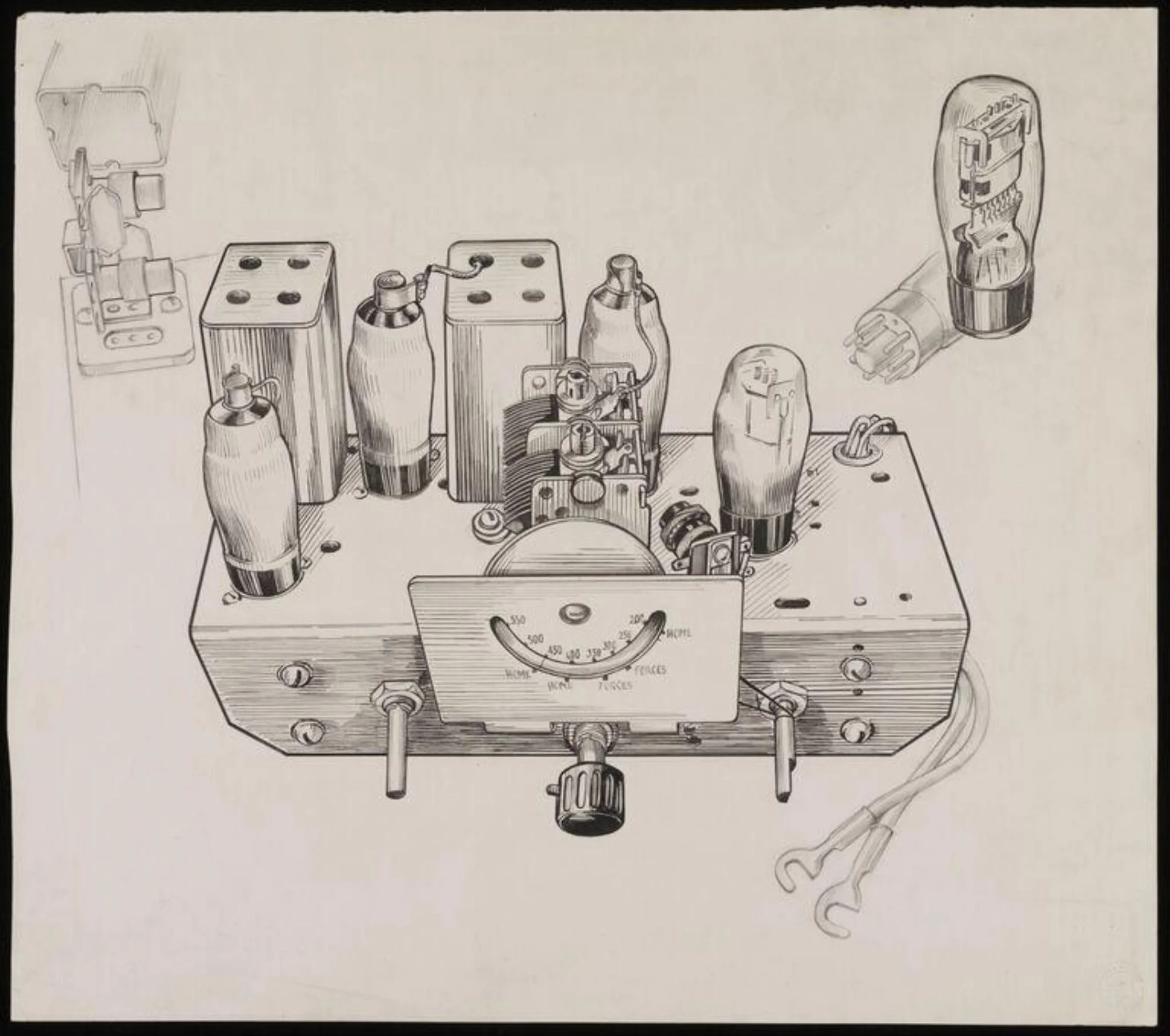 Interior of a Murphy Radio, by Maria Luiza de Azevedo Amaral, 1942