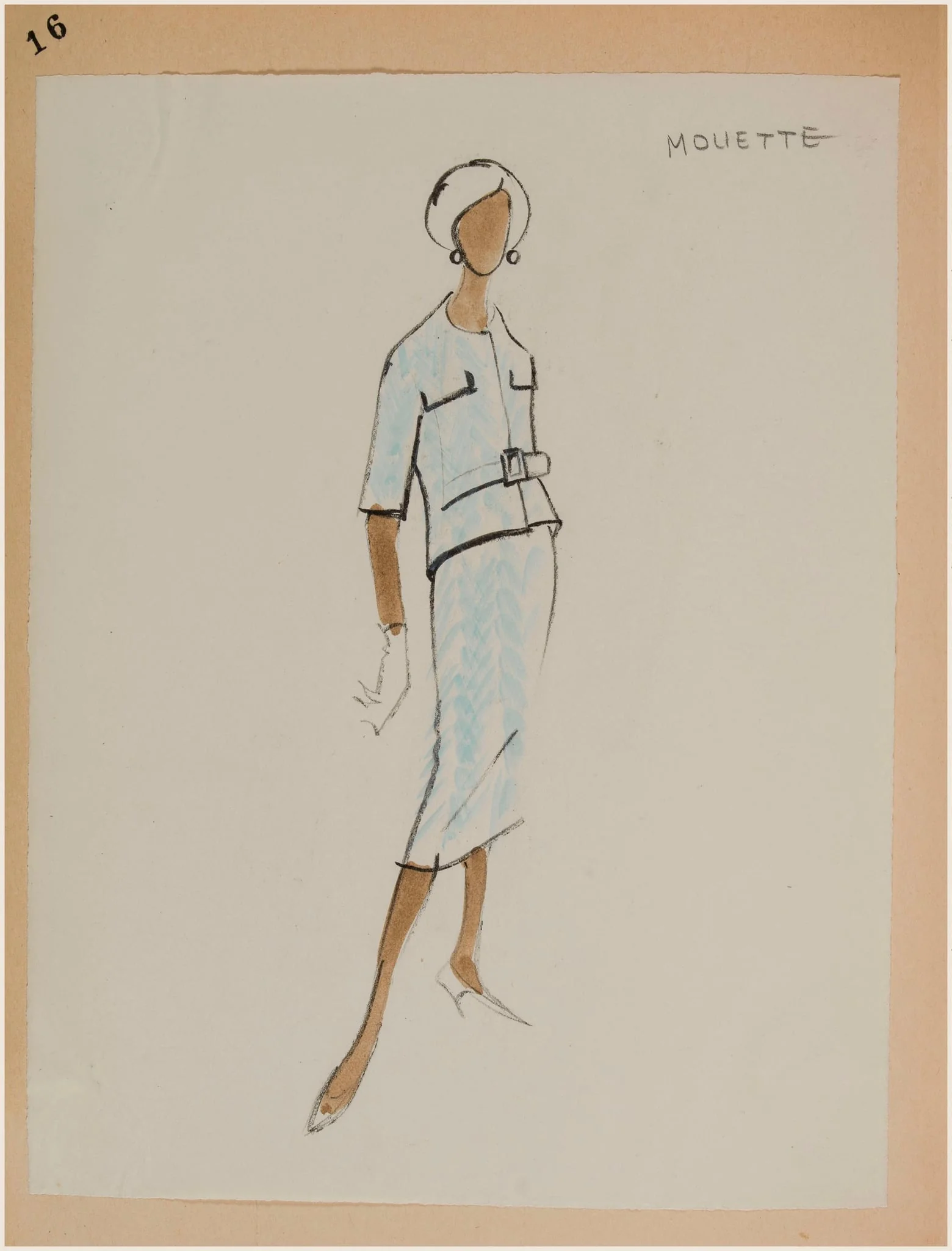 Mouette, by Carven, 1958