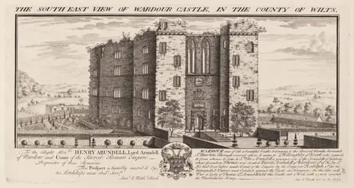 The South-East View of Brough-Castle, in the County of Westmorland