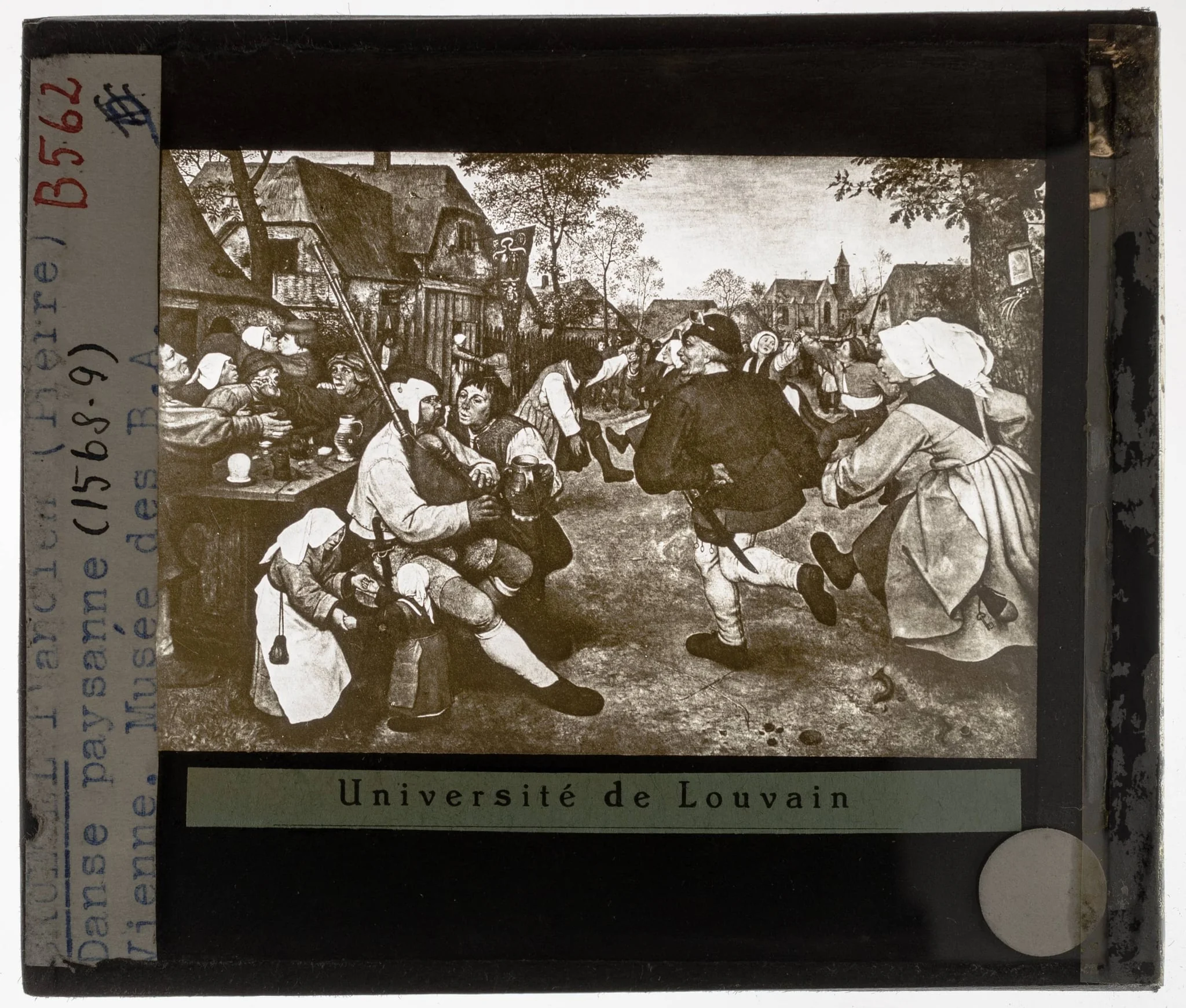Pieter Brueghel de Oude. Boerendans, by Pieter Brueghel the Elder, unspecified, 1568