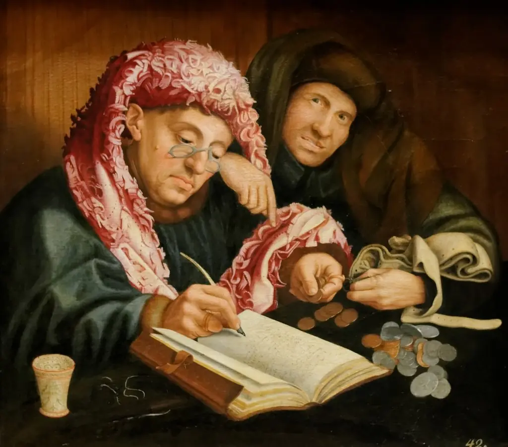 Two tax collectors (partial copy)