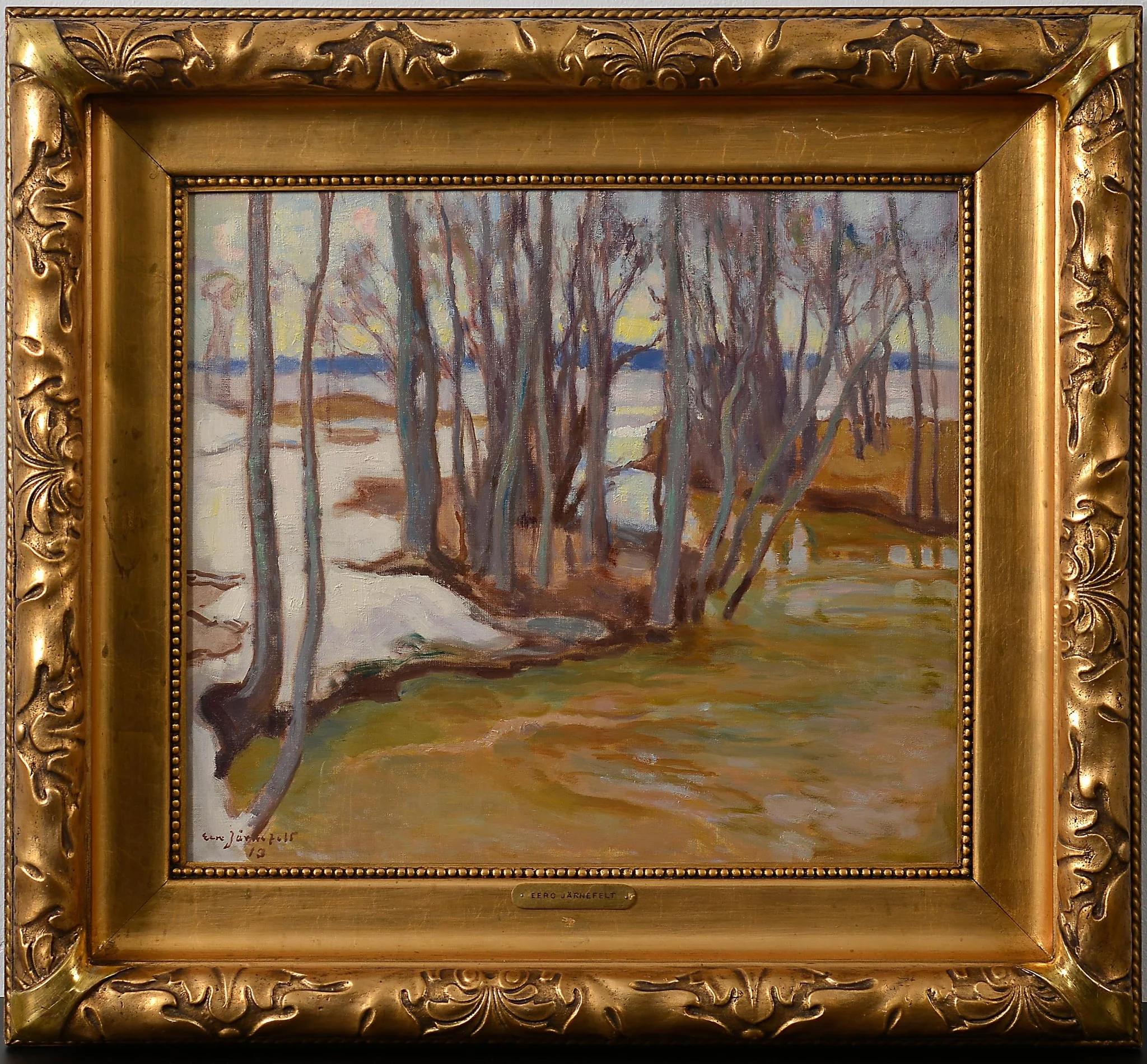 Kevättulva Tuusulanjärvellä, by Eero Järnefelt