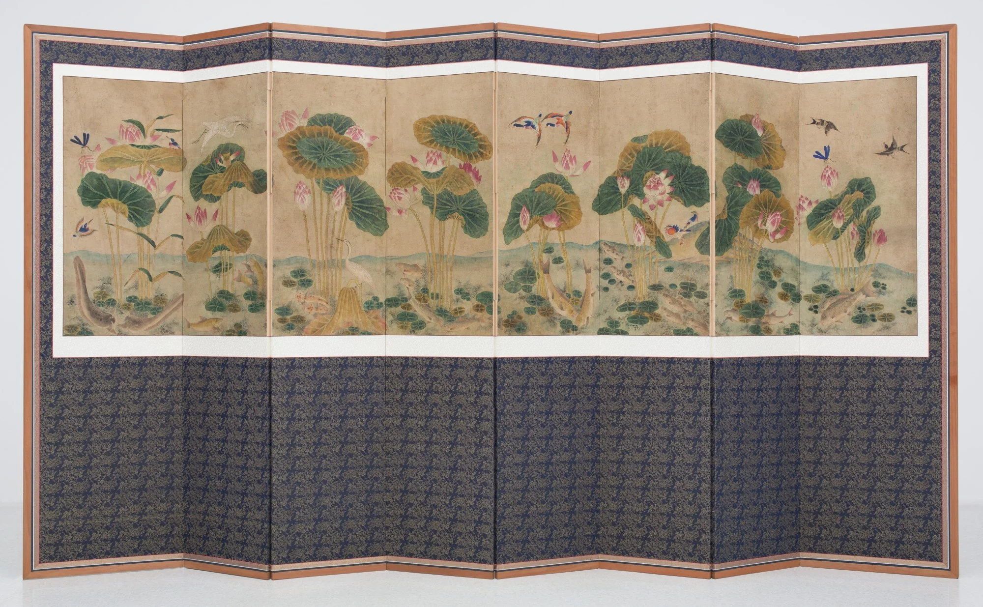 Lotus Pond, by Unknown, unspecified