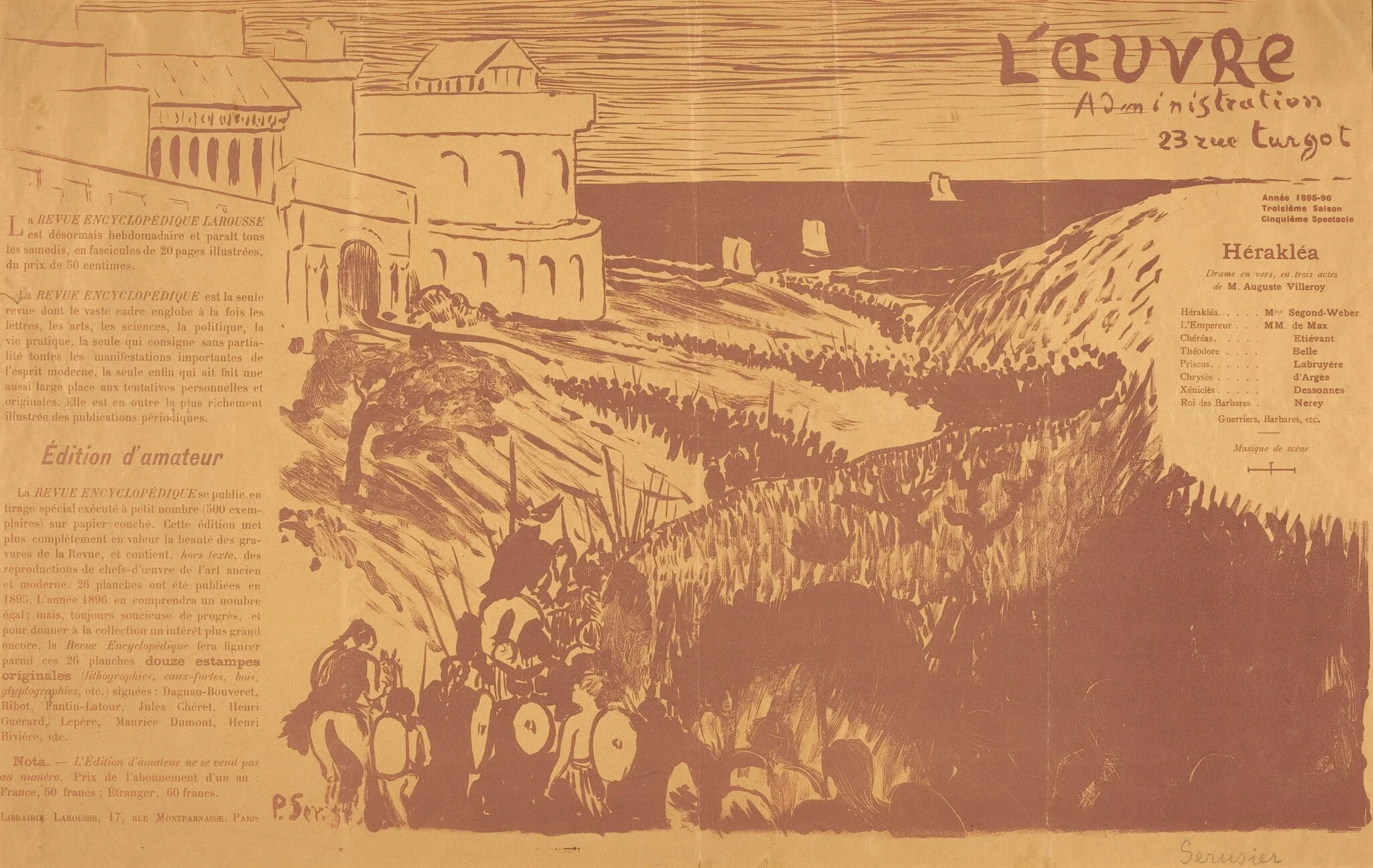 Hérakléa, by Paul Sérusier, 1896