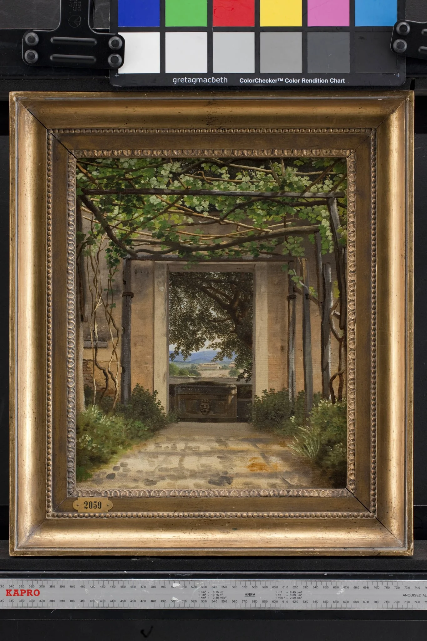 A Pergola, Italy, by Unknown artist, 1850