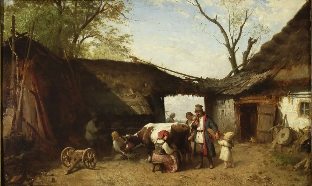 In the farmyard