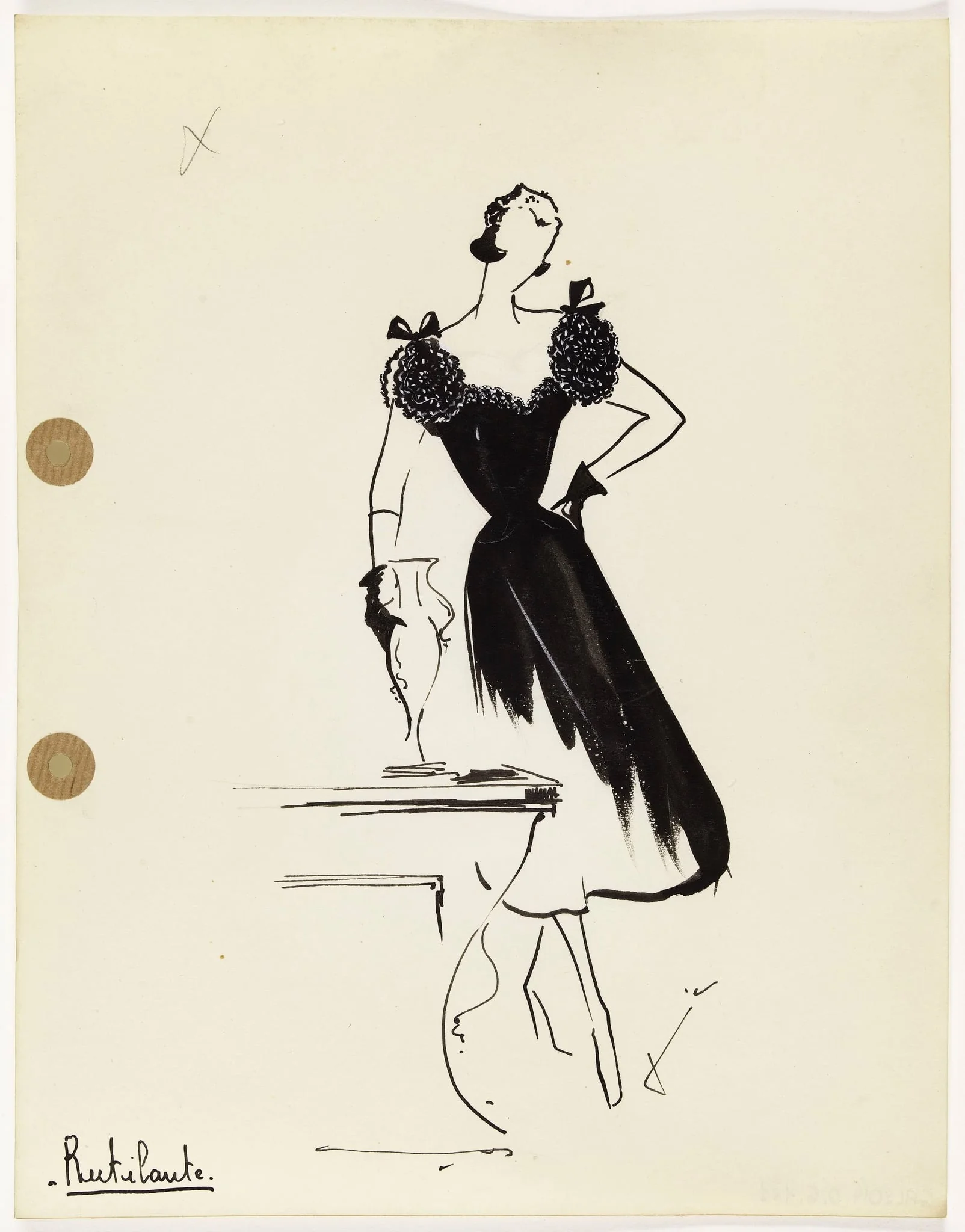 'Rutilante', by Marie-Louise Carven, 1949