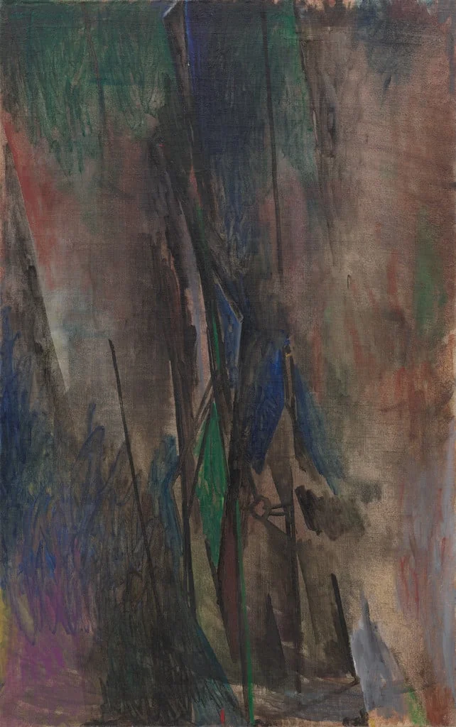 Untitled, by Alejandro Otero, oil, 1947