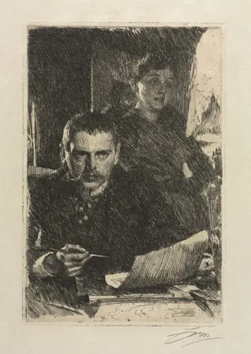 The Artist and His Wife