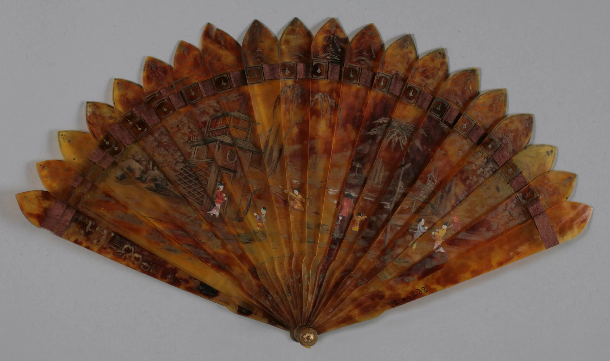 Eventail brisé, by Unknown, unspecified, 1820