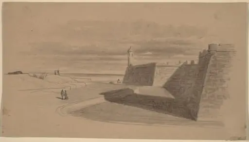 Moat at Fort Marion, Florida