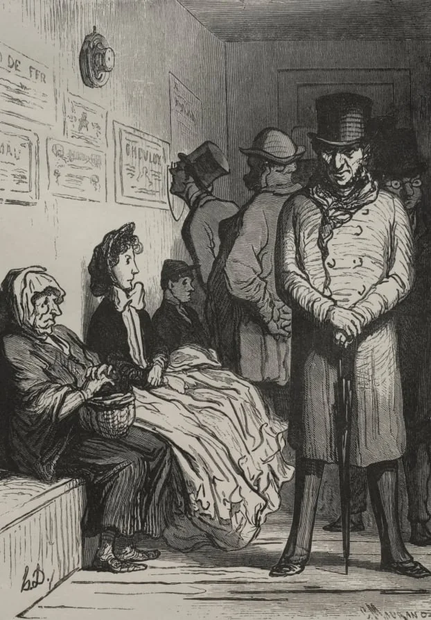 An Omnibus Waiting Room