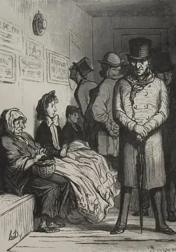 An Omnibus Waiting Room
