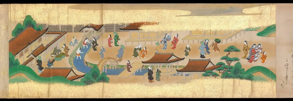 Festivities of the Twelve Months: “Sannō Hiyoshi Festivals Held on the Day of the Monkey in the Mid-Fourth Month”; Festivities of the Twelve Months: “Sumō Wrestling at Matsuno’o Shrine during the Hass
