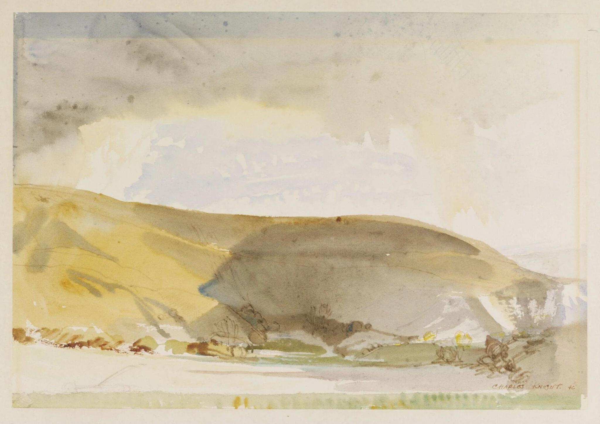 The Combe at Wick Farm, near Ditchling