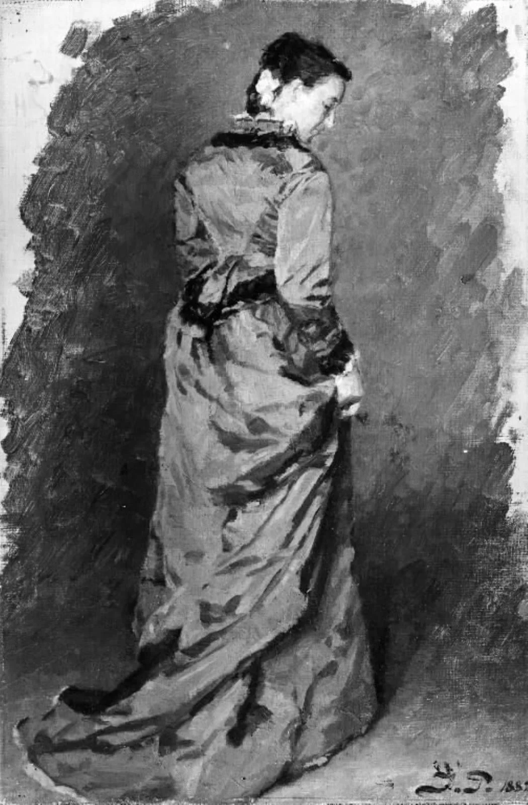 The Painter Agnes Paulsen, the Artist's Sister