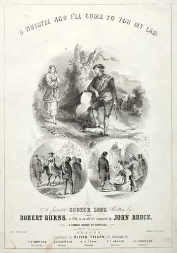 Oh Whistle and I'll Come to you, My Lad - Sheet Music Cover