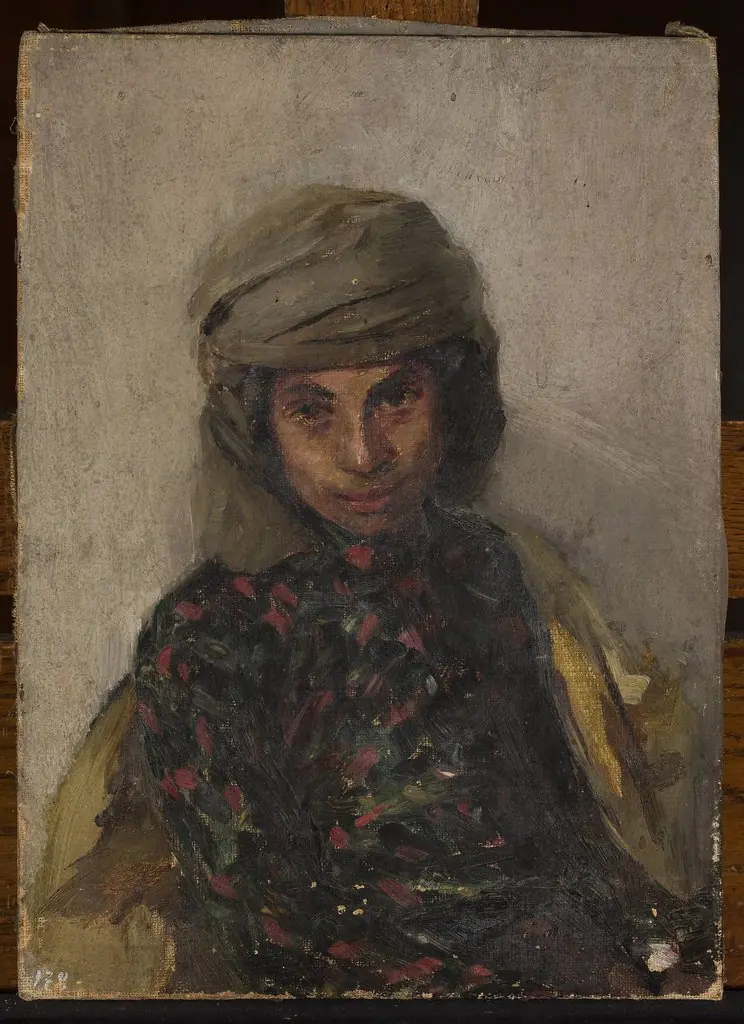 Portrait of a Jewess. From the journey to Crimea