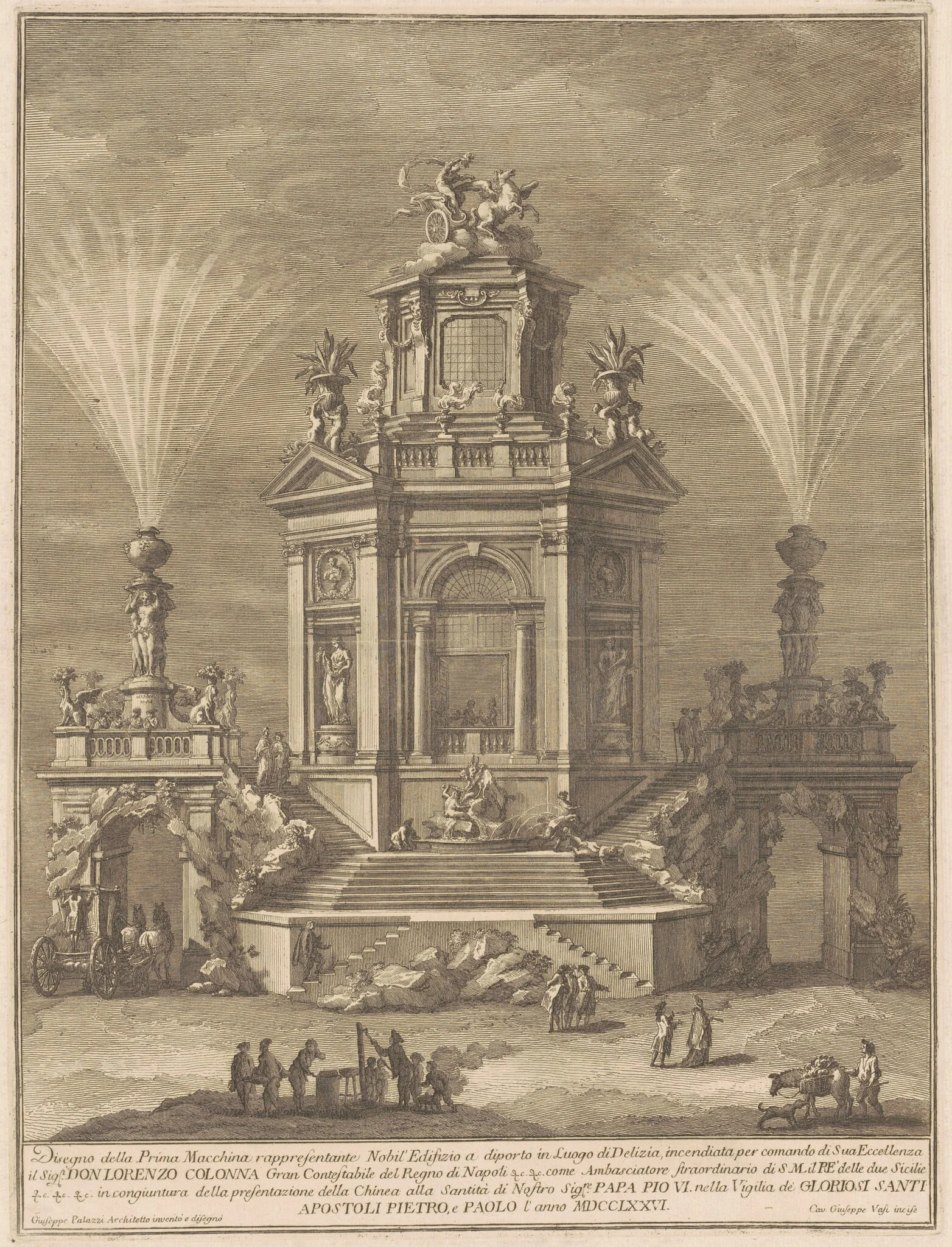 The Prima Macchina for the Chinea of 1776: A Pleasure Palace