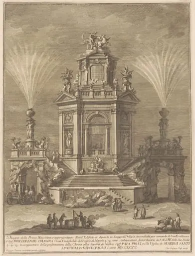 The Prima Macchina for the Chinea of 1776: A Pleasure Palace
