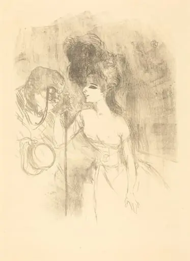 Anna Held and Baldy (Anna Held et Baldy)