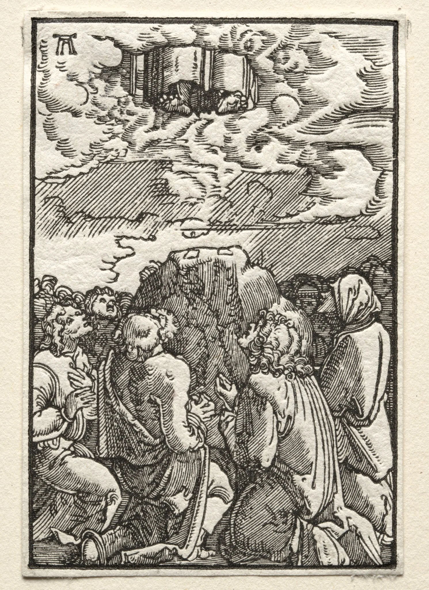 The Fall and Redemption of Man:  The Ascension, by Albrecht Altdorfer, 1515