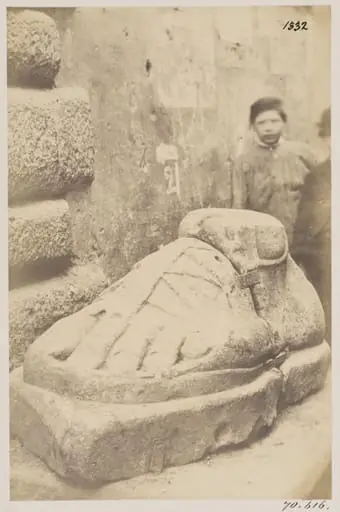 Sculpture - Foot of a colossal Statue, called Piè di Marmo