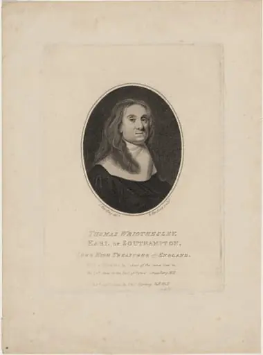 Thomas Wriothesley, Earl of Southampton