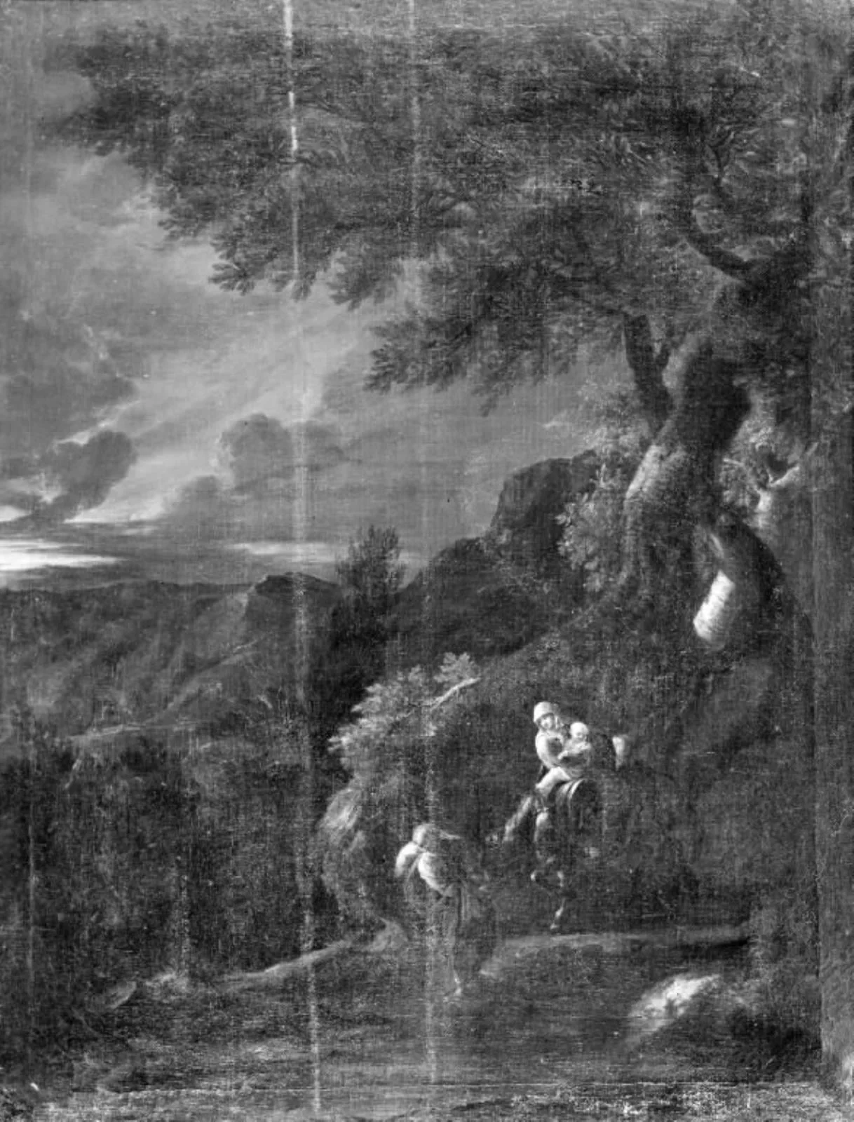 The Flight into Egypt, by Unknown, 1750
