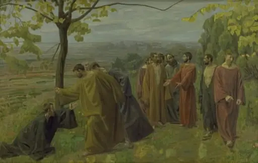 The Blind Man at the Wayside Implores Jesus to Show Mercy
