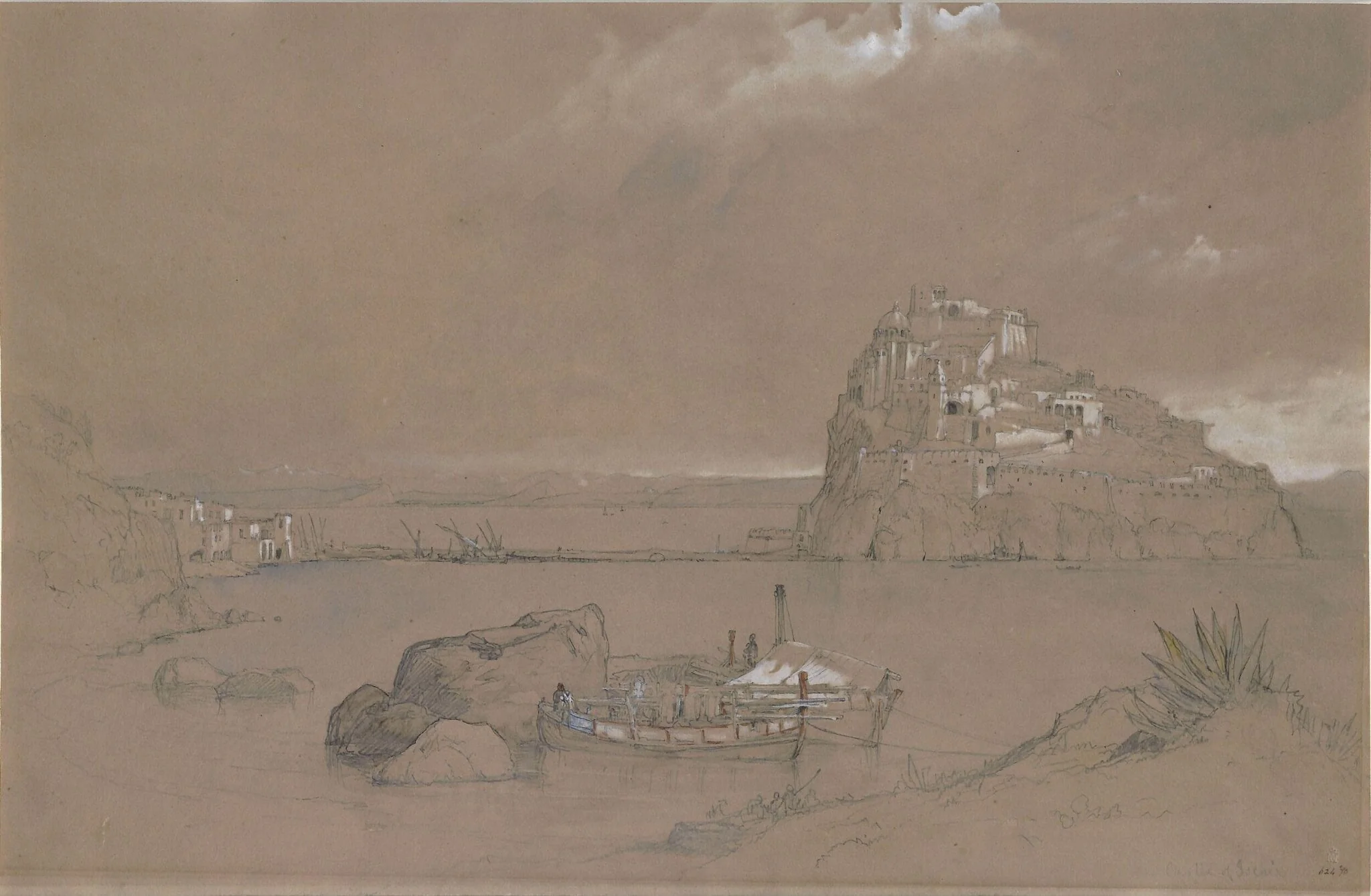 The Castle of Ischia, Bay of Naples