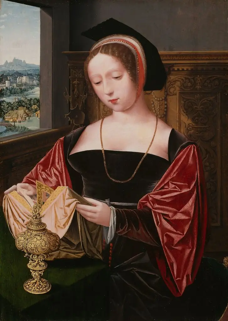 A Lady Reading as Mary Magdalene