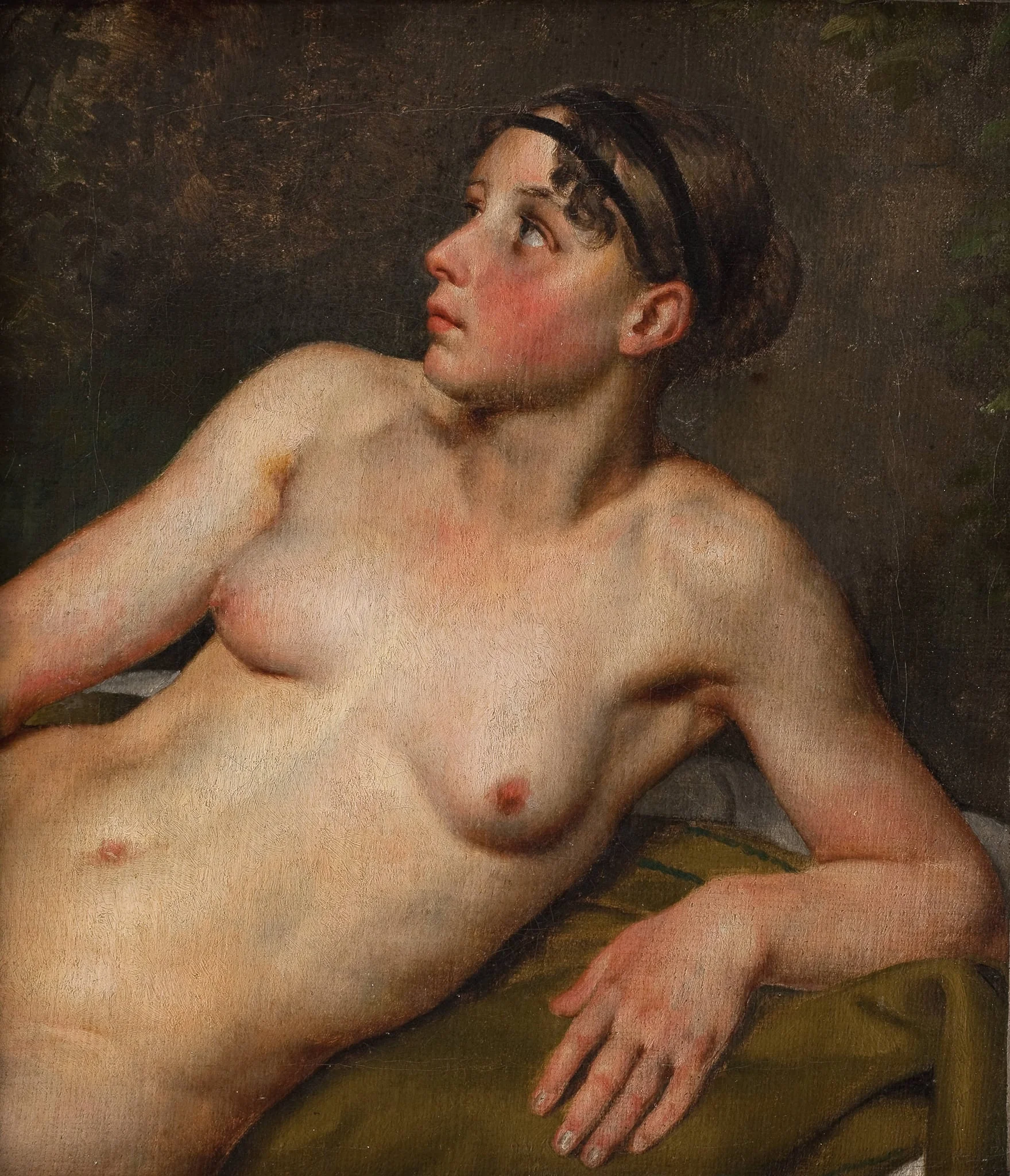 Reclining Female Nude, by Unknown artist, 1811