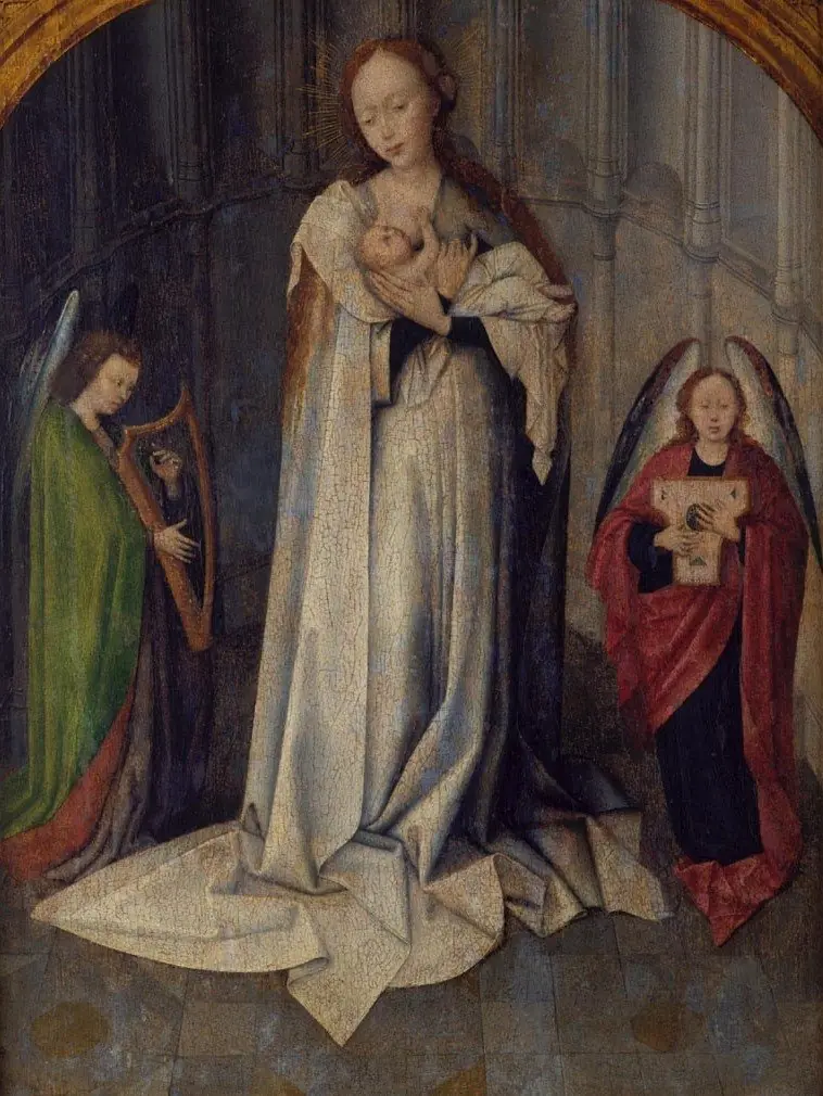 Virgin and Child with Musician Angels