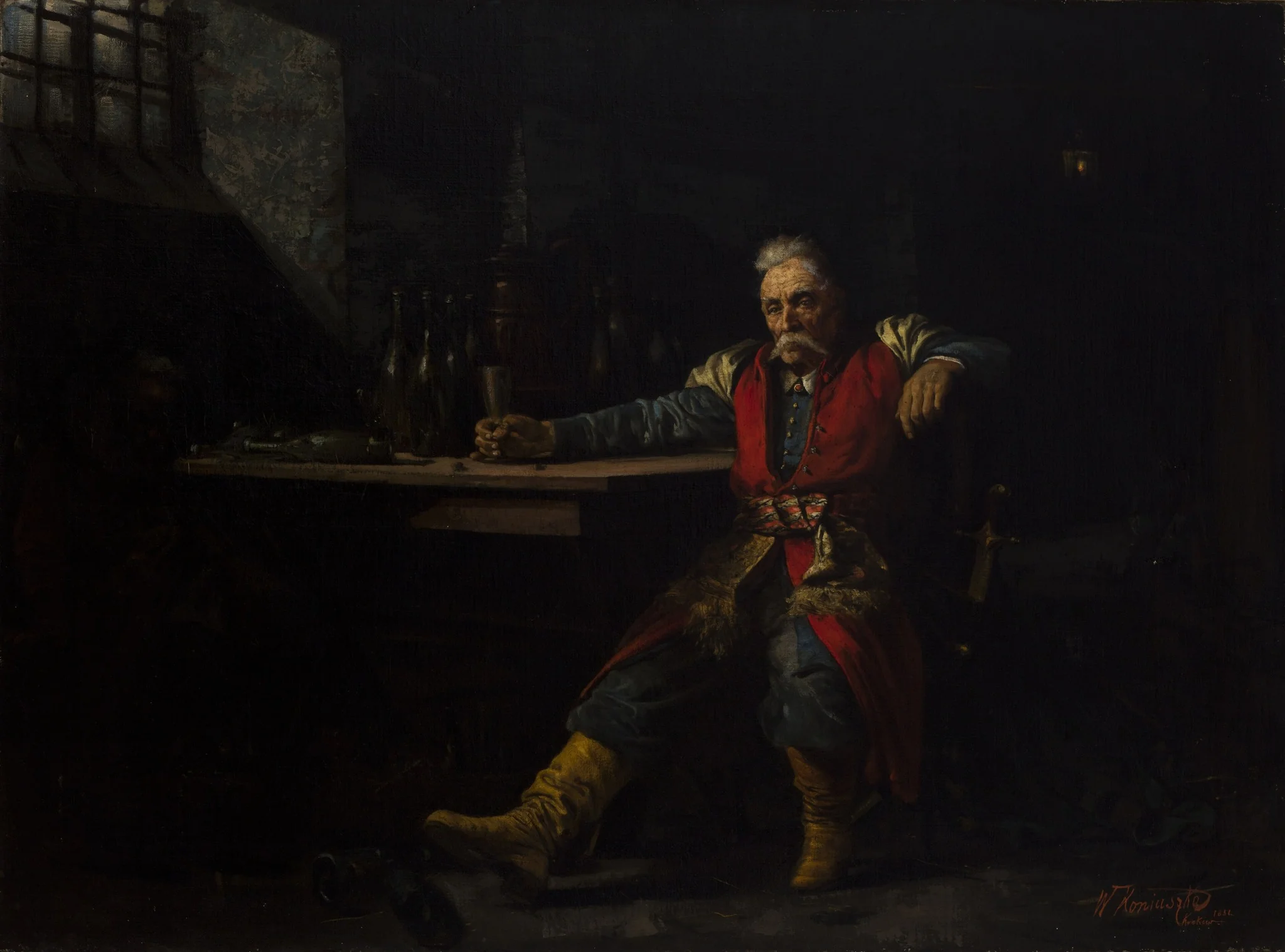 Nobleman Drinking Mead