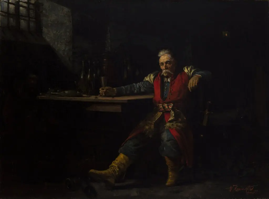 Nobleman Drinking Mead