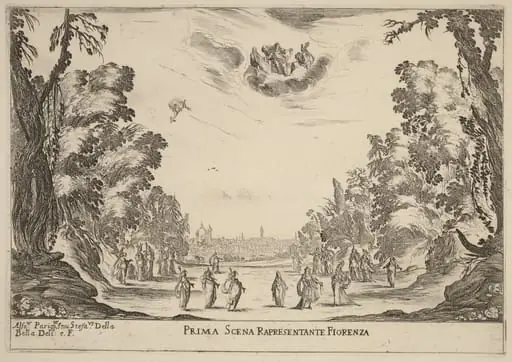 Prima Scena Representanta Firenza