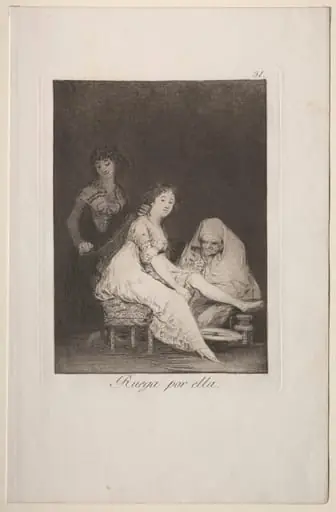 She Prays for Her, Plate 31