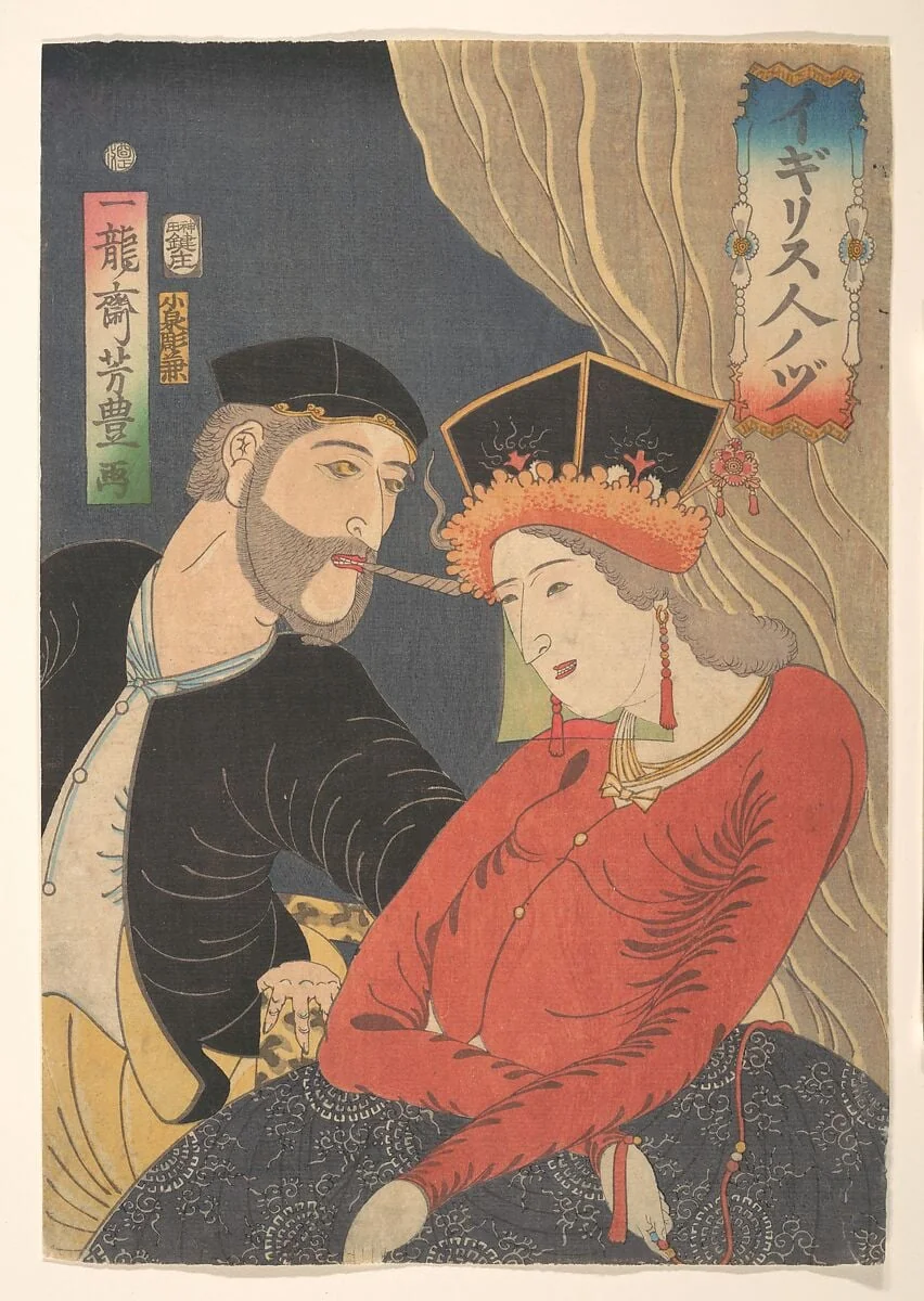 英吉利人之図|Illustration of English People (Igirisujin no zu)