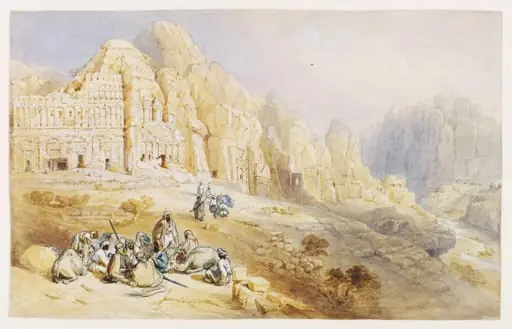Principal range of tombs